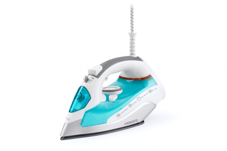 Праска Ardesto IR-C2228-TQ, 2200Вт, 280мл, паровий удар - 100гр/хв, керамічна підошва